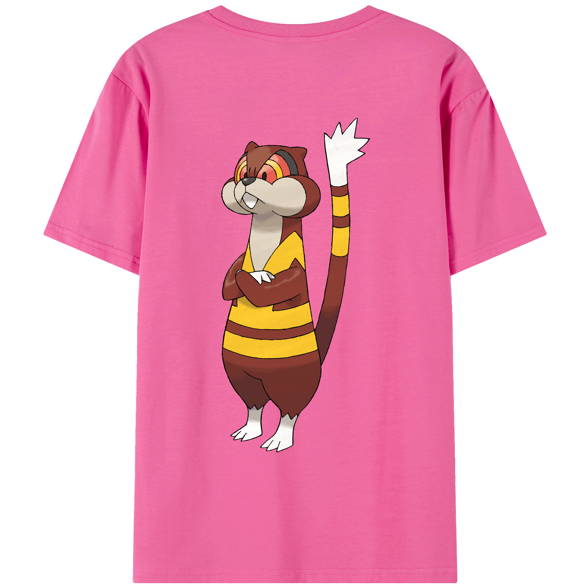 （画像用） ポケットモンスター Pokémon レディース半袖Tシャツ(バックプリント)